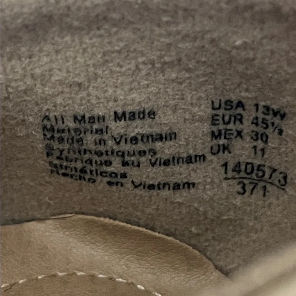 DexFlex Comfort Vegan Neutral Cream Tan Flats sz 13W NEW! Shoes Slip On Classic - Picture 3 of 8
